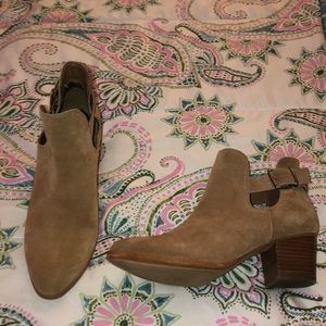 Suede Booties